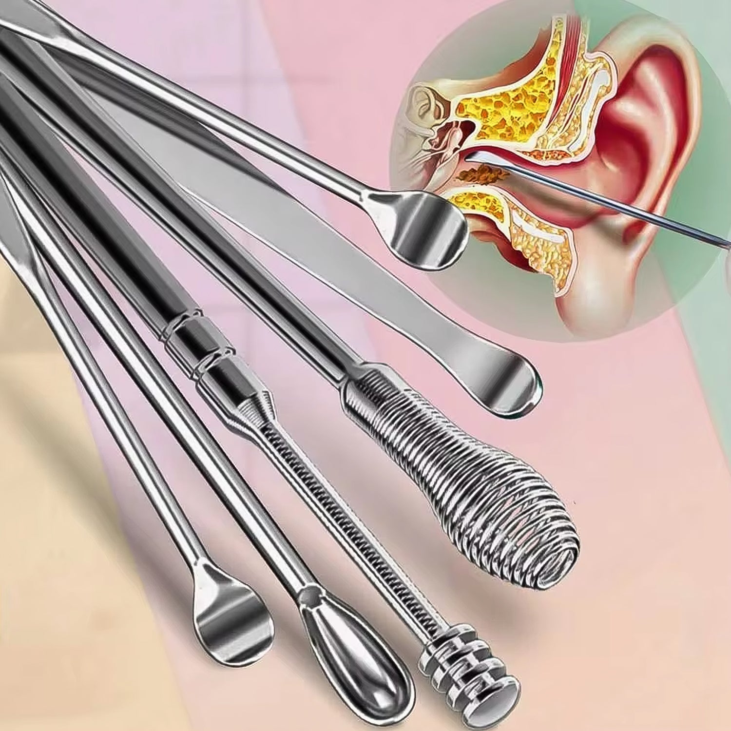 Resuable Ear Cleaning Tools 