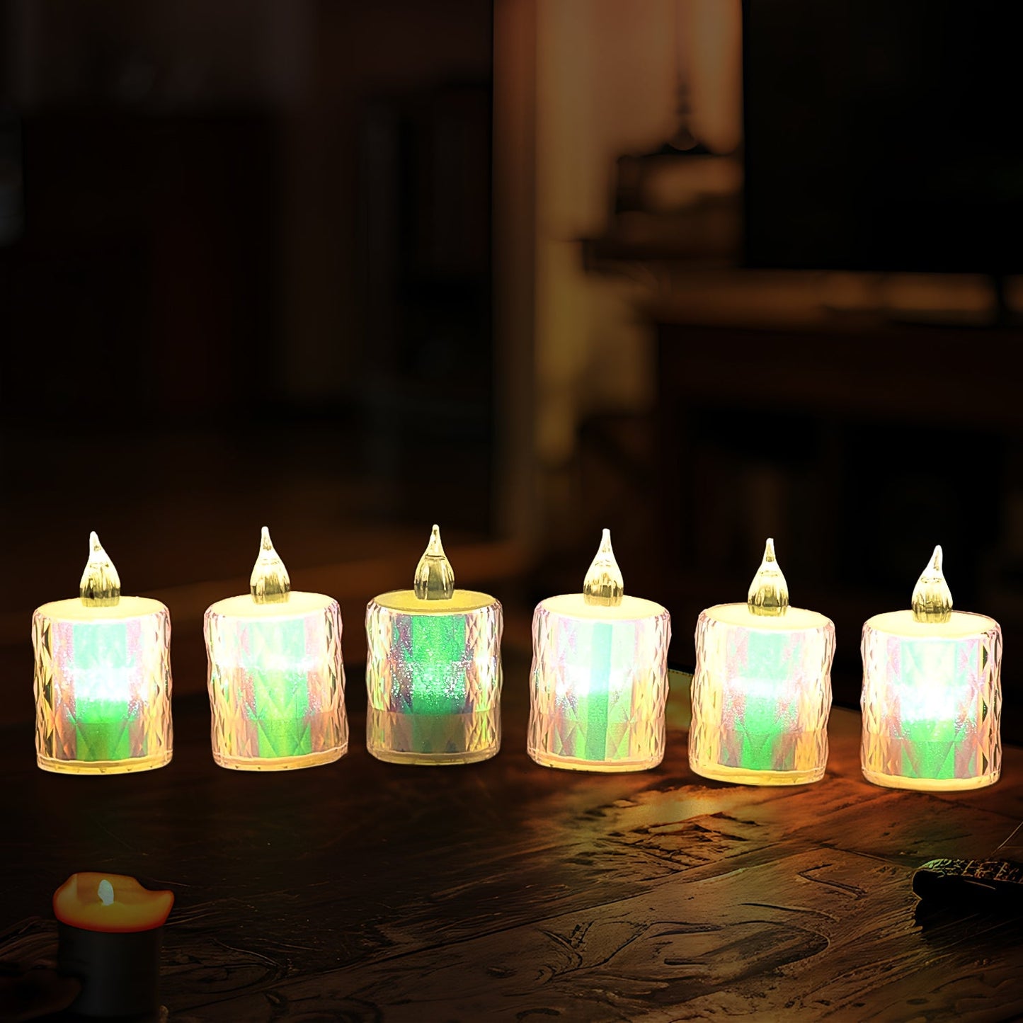 Flameless LED tea lights