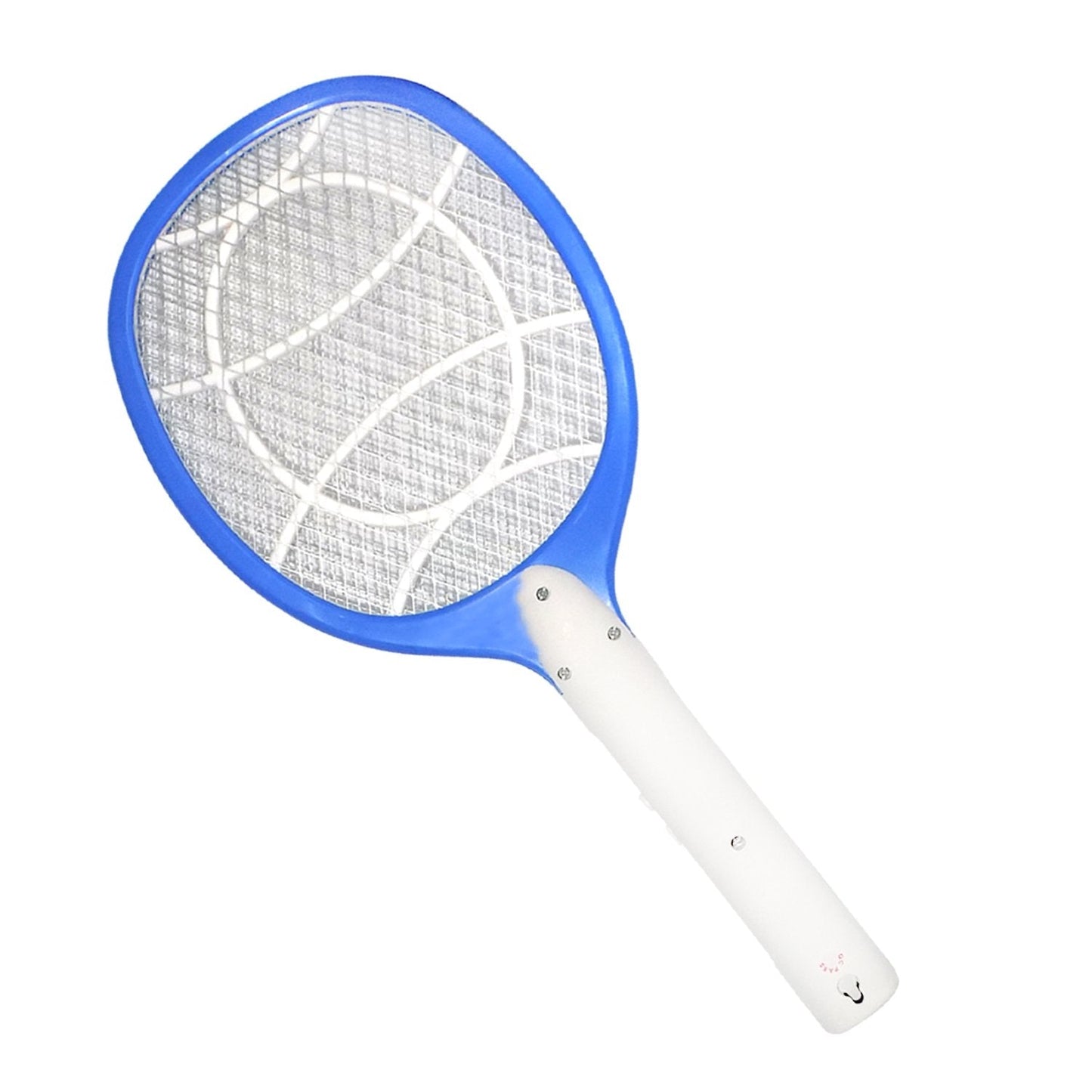 Mosquito racket, side view.