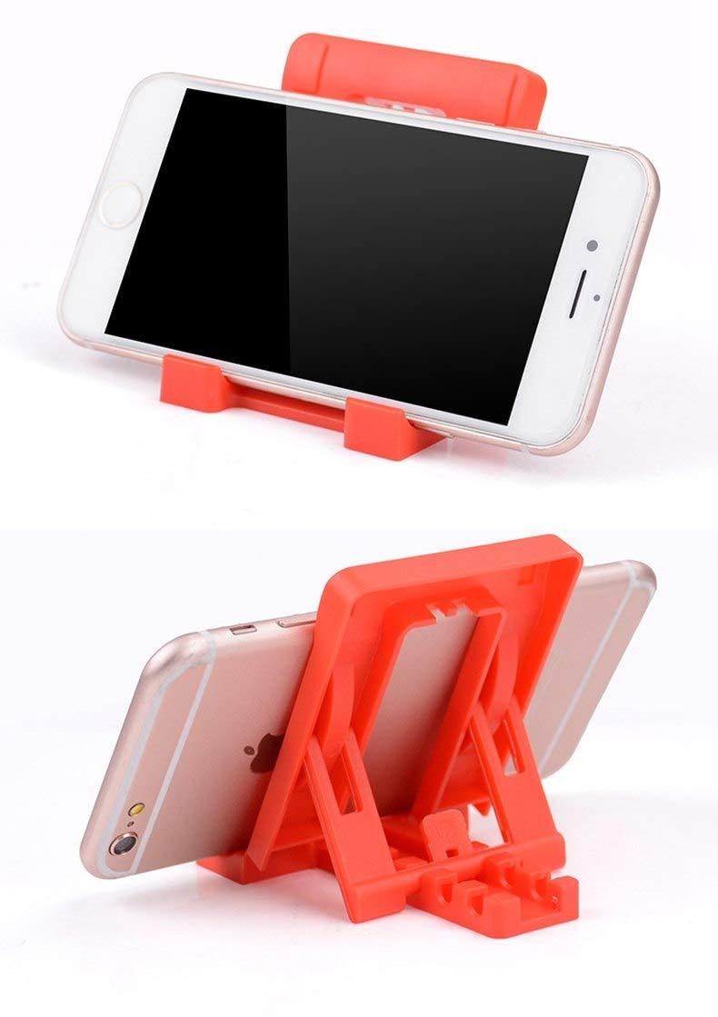 Adjustable mobile stand with foldable design