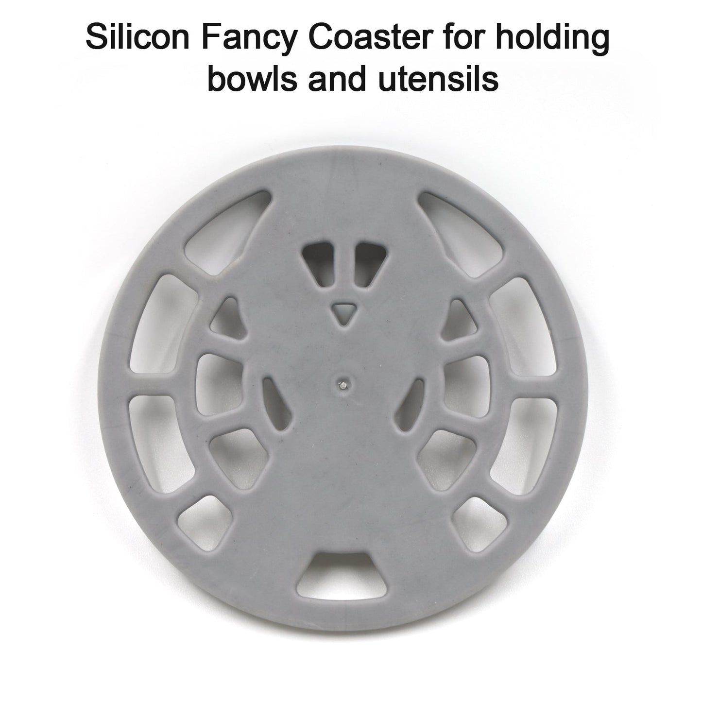 Silicone kitchen coaster