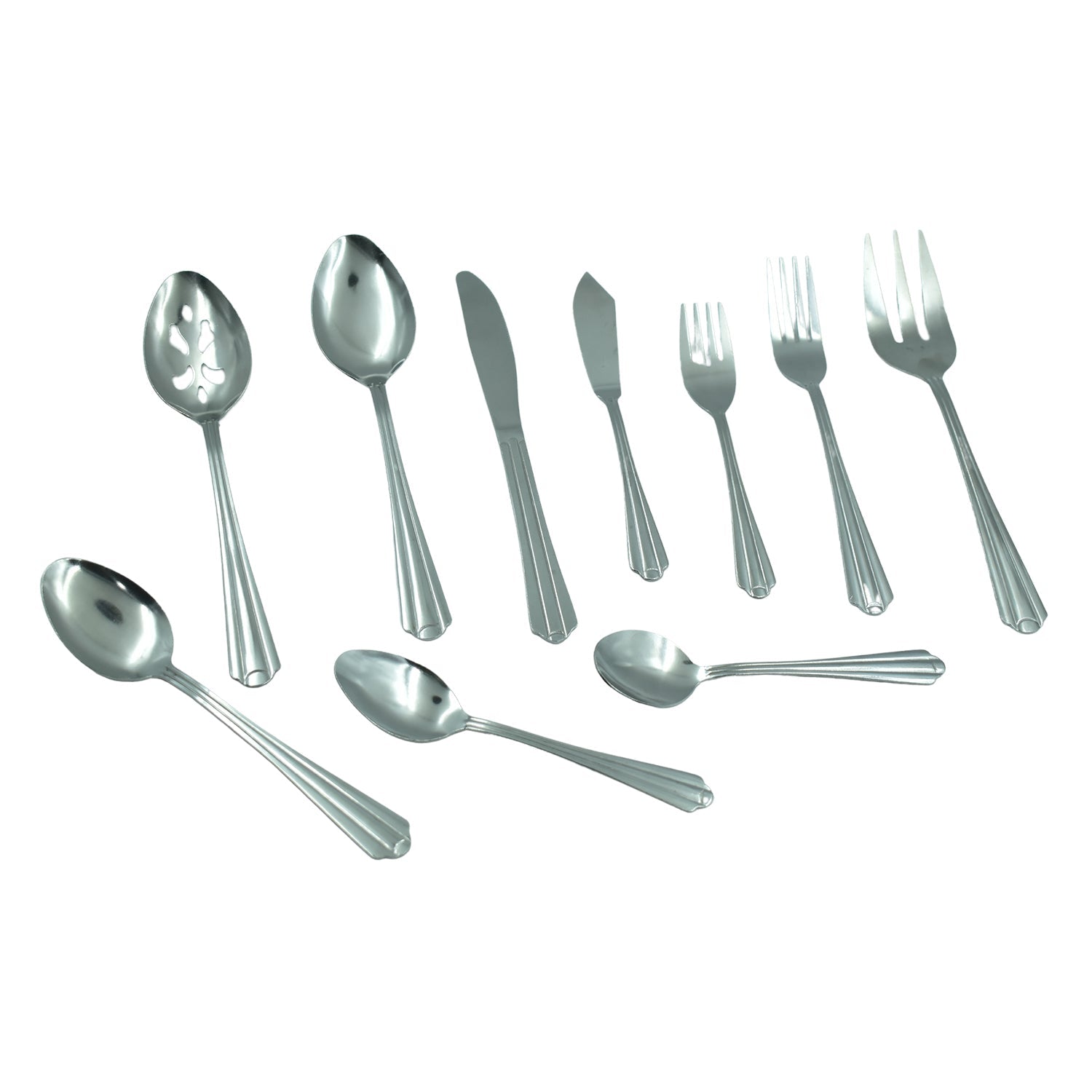 Flatware set with modern design