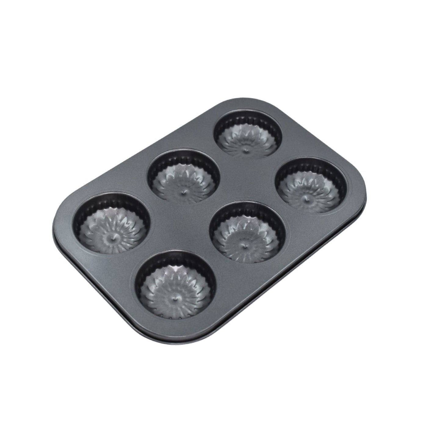 Non-stick mold for baking muffins