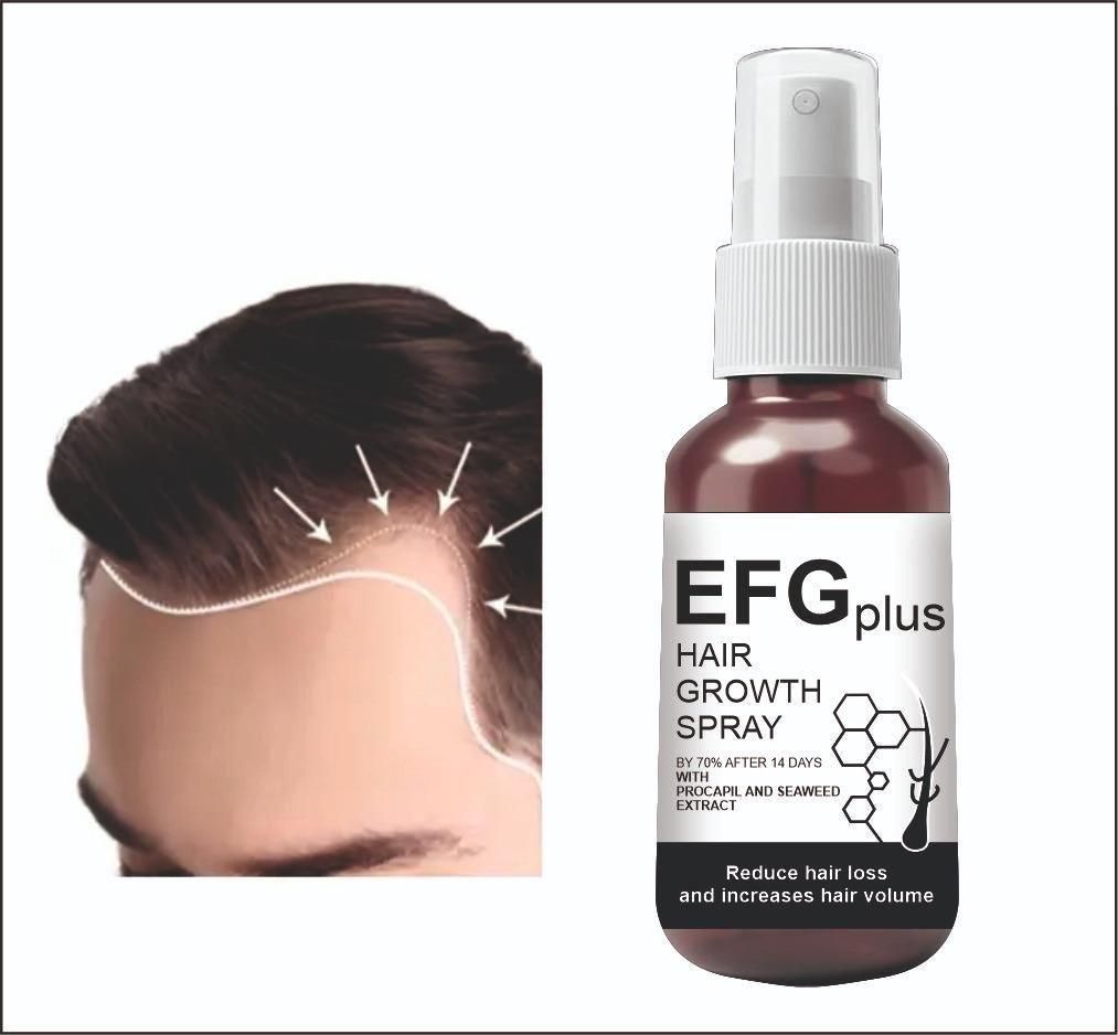 EFGPLUS Hair Growth Spray 50ml (Pack of 2)