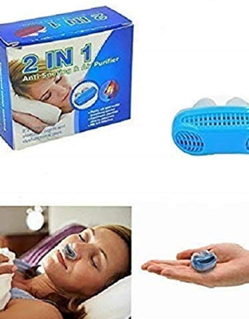 Air Purifier and Anti-Snoring Device For Men and Women ( Pack Of 2 )