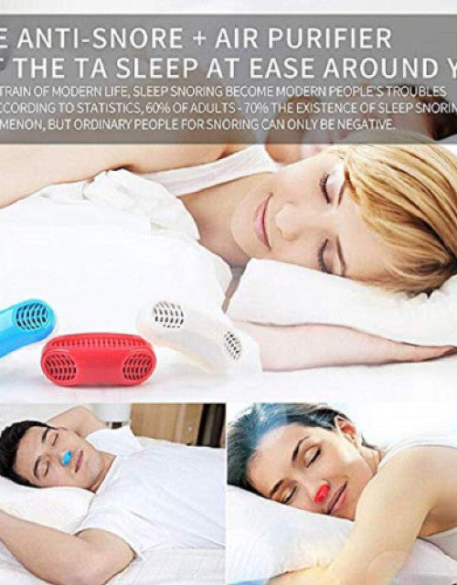 Air Purifier and Anti-Snoring Device For Men and Women ( Pack Of 2 )