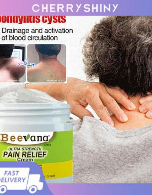 BEEVANA Pain Relief Ointment - Helpful in joint pain such as knee pain, back pain, elbow pain, neck pain, shoulder pain, and other joint discomforts (50 GM of Pack Of 2)