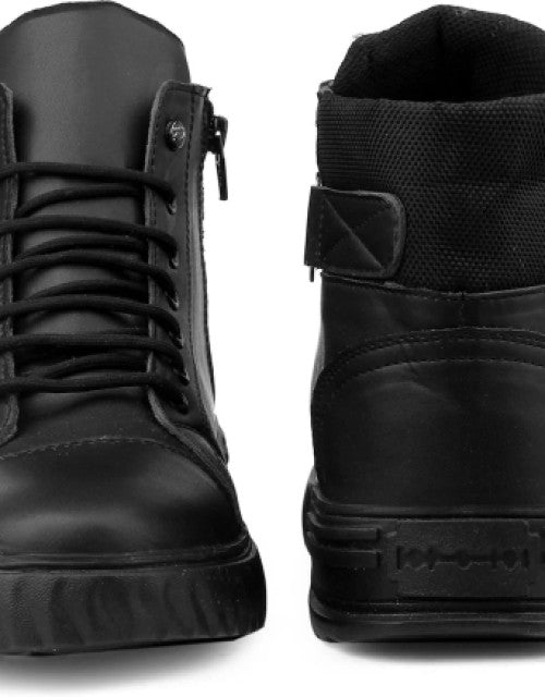 Black Men's Casual Boots