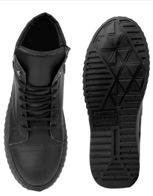 Black Men's Casual Boots