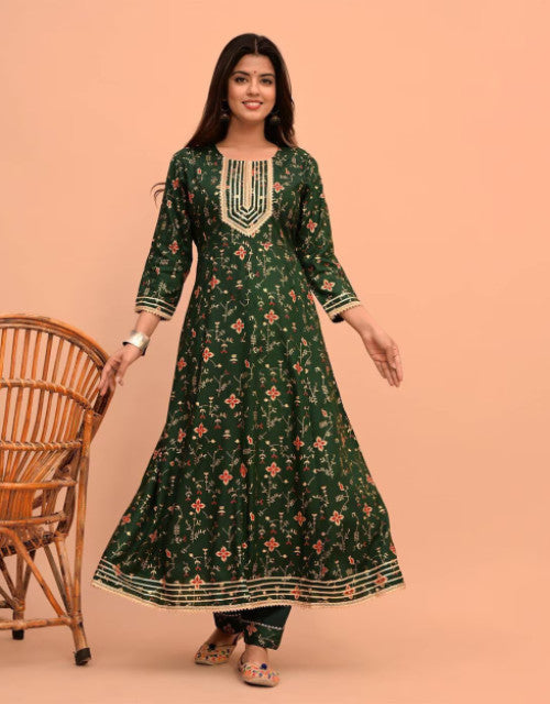 Women Printed Kurta Set